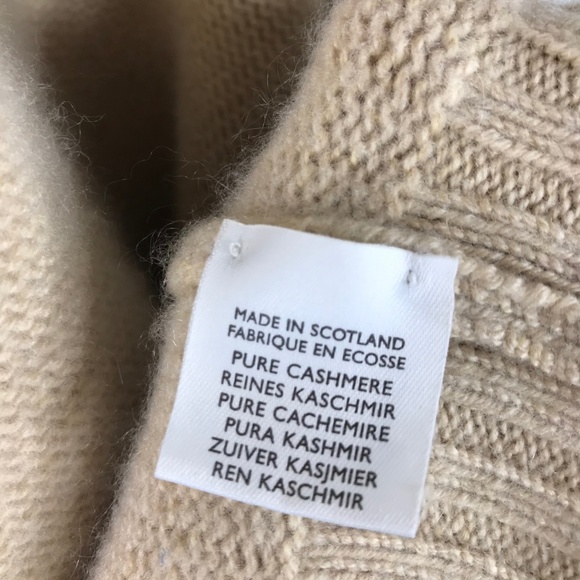 Johnstons of Elgin Cashmere Sweater Cardigan L/XL - Picture 8 of 8